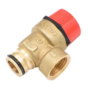 VALVOLA DI SICUREZZA IN OTTONE AD INNESTO CON USCITA FEMMINA BAXI 3 bar - NOVASFER 710109400