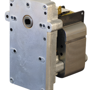 MOTORIDUTTORE KB1004 - 14702018 - Velocità 5 rpm. - Pacco lamellare 32 mm. - Albero cavo diametro 8,5 mm. - Spianatura doppia - Senso di rotazione antioraria - Coppia nominale 20 Nm.