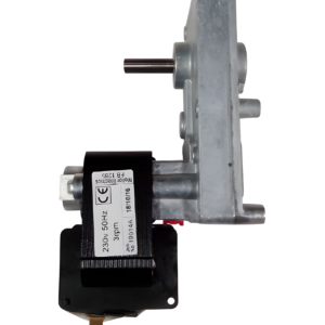 MOTORIDUTTORE MELLOR FB1285 - 14702019 - Velocità 3 rpm. - Pacco lamellare 32 mm. - Diametro albero 8,5 mm. - Spianatura singola - Senso di rotazione oraria - Coppia nominale 26 Nm. - Modello con encoder