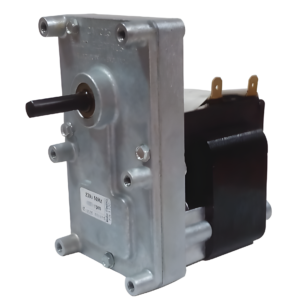 MOTORIDUTTORE FB1199 - 14702025 - Velocità 5,3 rpm. - Pacco lamellare 38 mm. - Diametro albero 9,5 mm. - Spianatura doppia - Senso di rotazione oraria - Coppia nominale 28 Nm