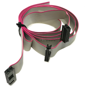 CAVO FLAT 16 POLI CON 3 CONNETTORI 170 mm