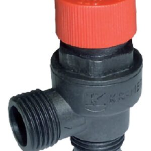 VALVOLA DI SICUREZZA INNESTO Ø 18 CON USCITA 1/2" M - 3 bar ORGINALE KRAMER SRPP/MO-P20-M 1/2 3 - 8508 - TERMOTEK TK236